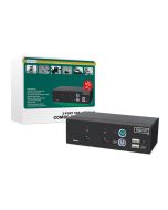 KVM DIGITUS SWITCH 1USER 2 PC (POR PS/2 O USB) INCLU. 2 CABLE SET 1,8M