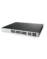 SWITCH ZYXEL NSW100-28P 24XRJ45 GIGABIT 4XSFP L2 POE 802.3af NEBULA CLOUD CPNTIN