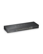 SWITCH ZYXEL 28 PUERTOS SMART MANAGED SERIE GS 24X GB COBRE 4 GB DUAL