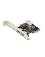 TARJETA EXPANSION DIGITUS PCI EXPRESS 2x USB 3.0 INCL. LOW PROFILE BRACKET