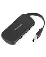 HUB USB TARGUS 4 PUERTOS USB NEGRO