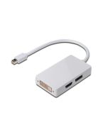 VIDEO SPLITTER DIGITUS miniDP-DP+HDMI+DVI M/H 0,2m compatible con DP 1.1a CE