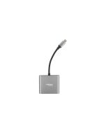 ADAPTADOR NATEC MULTIPUERTO USB-C A USB 3.0 HDMI 4K