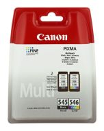 TINTA CANON PG545 CL546 PACK2 NEGRO COLOR