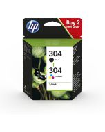 TINTA HP 304 PACK AHORRO NEGRO TRICOLOR