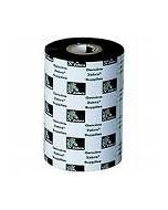 RIBBON ZEBRA CERA 110 X 450 METROS (CAJA 12 ROLLOS)