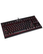 TECLADO GAMING CORSAIR K63 MECANICO CHERRY MX ROJO