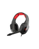 AURICULARES GAMING GENESIS ARGON 400 NEGRO ROJO