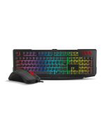 KIT TECLADO Y RATON GAMING OZONE DOUBLE TAP ES