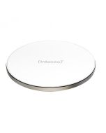 CARGADOR INTENSO Qi INALAMBRICO 10W ALUMINIO BLANCO RAPIDO