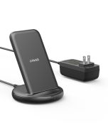 CARGADOR QI INALAMBRICO ANKER POWER WAVE II STAND 15W NEGRO
