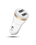 CARGADOR EIGHTT DE COCHE USB 2 PUERTOS 5V-2,4A 12W ABS