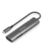 USB-C DOCK AISENS 7 EN 1 USB-C A HDMI 2XUSB-A USB-A PD 100W SD MICRO SD