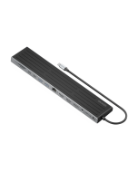 USB-C DOCK AISENS 13 EN 1 USB-C A 2XHDMI 1XDP 1XRJ45 1XSD 1XRANURA KENSINGTON