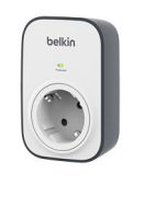 PROTECTOR CONTRA TENSIONES BELKIN SURGECUBE 1 TOMA BLANCO MONTABLE EN PARED