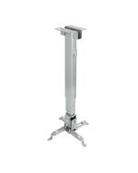 SOPORTE TECHO PROYECTOR TOOQ PJ2012T-SPLATA 130/430 - 650 mm MAX 20 KG