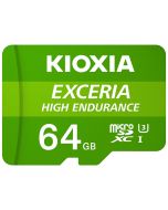 MICRO SD KIOXIA 64GB EXCERIA HIGH ENDURANCE UHS-I C10 R98 CON ADAPTADOR