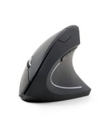 RATON ERGONOMICO GEMBIRD INALAMBRICO NEGRO 6 BOTONES