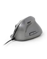 RATON ERGONOMICO GEMBIRD GRIS 6 BOTONES