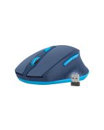 NATEC SISKIN RATON OPTICO INALAMBRICO 2400 DPI AZUL