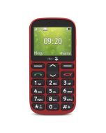 TELEFONO MOVIL DORO 1361 ROJO