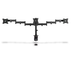ACCESORIO ESCRITORIO DIGITUS SOPORTE DE ESCRITORIO TRIPLE + ABRAZADERA MAX 3X8KG
