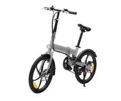 BICICLETA ELECTRICASMARTGYRO EBIKE CROSSCITY 250W 30KM 25KMH PLATA 22KG 100 KG