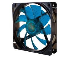 VENTILADOR CAJA NOX COOL FAN LED 120MM NEGRO LED AZUL