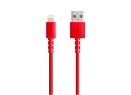 CABLE LIGHTNING ANKER POWERLINE SELECT+ MACHO A USB/ A MACHO 1M ROJO