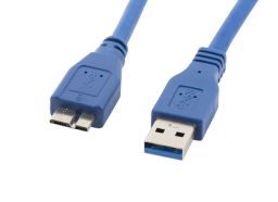 CABLE USB 3.0 LANBERG MACHO/MICRO USB MACHO 1.8M AZUL