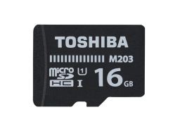 MICRO SD TOSHIBA 16GB M203 UHS-I C10 R100 CON ADAPTADOR