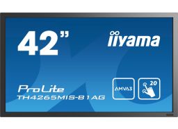 MONITOR IIYAMA TACTIL 42" INFRARROJO FULLHD USB RS232 VGA HDMI ETHERNET