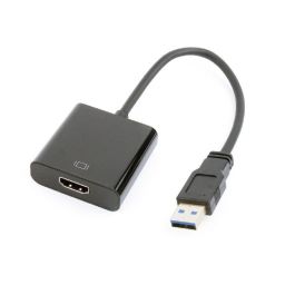 CABLE ADAPTADOR GEMBIRD USB 3.0 MACHO A HDMI HEMBRA NEGRO