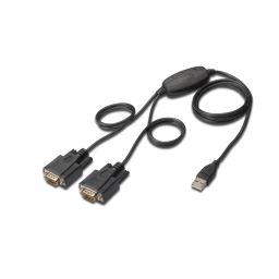 CABLE DIGITUS 1.5M USB 2.0 A CABLE  RS232*2 CHIPSET FT2232H