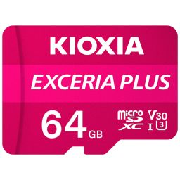 MICRO SD KIOXIA 32GB EXCERIA PLUS UHS-I C10 R98 CON ADAPTADOR