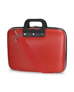 MALETIN E-VITTA EVA CARBON 15,6" ROJO