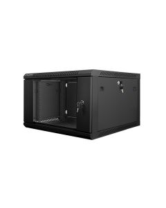 ARMARIO RACK LANBERG 6U 600X600X368 AUTO ENSAMBLADO 19" HASTA 60 KG NEGRO
