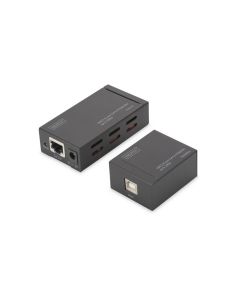 ADAPTADOR DIGITUS EXTENSOR USB 2.0 100M CABLE CAT5 5E 6 (UTP STP SFT) 100M