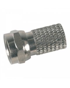 CONECTOR TELEVES F ROSCADO C/ JUNTA (T100) CAJA50