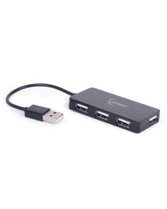 HUB USB GEMBIRD 2.0 4 PUERTOS NEGRO