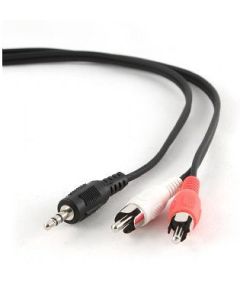 CABLE AUDIO GEMBIRD CONECTOR 3,5MM A RCA 2,5M