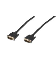 CABLE DIGITUS VIDEO DVI (18+1) 2X FERRITA M/M 2M DVI-D SINGLE LINK SW