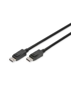 CABLE DIGITUS VIDEO DisplayPort DP M/M 1m w/interlock Ultra HD 8K sw