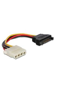 CABLE ALIMENTACION GEMBIRD SATA MACHO MOLEX HEMBRA 0,15M