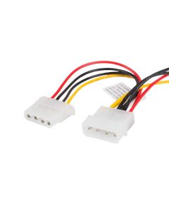 CABLE MOLEX LANBERG 1X MACHO/2X HEMBRA 15CM