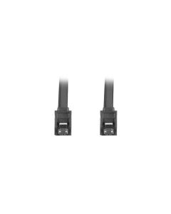 CABLE SATA III LANBERG 6GB/S HEMBRA HEMBRA CLIP METAL 30CM NEGRO