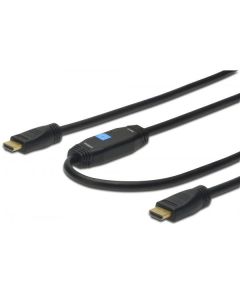 CABLE DIGITUS VIDEO HDMI ALTA VELOCIDAD TIPO A M/AMP M/M 10m w/Ethernet UltraHD
