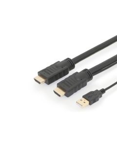 CABLE DIGITUS VIDEO HDMI alta velocidad tipo A m/amp 10m w/Ethernet UltraHD 4K