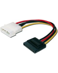 CABLE DIGITUS CORRIENTE INTERNA CONECTOR DE 15 PINES IDE - SATA 0.15M UL