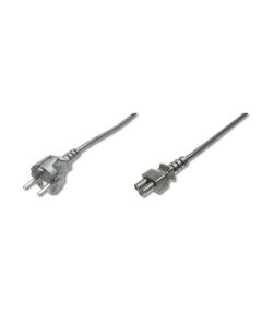 CABLE ALIMENTACION DIGITUS CEE 7/7 (TIPO F) - C5 M/H 1,2M H05 VV-F3G 0,75MM